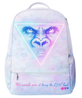 Ghetto Love Day & Night Backpack  (White)