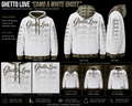 Ghetto Love Ghost Fade Logo Hoodie