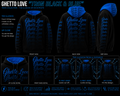 Ghetto Love Ghost Fade Logo Hoodie