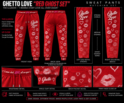 Ghetto Love ( I wanna start LOVE all over again ) joggers