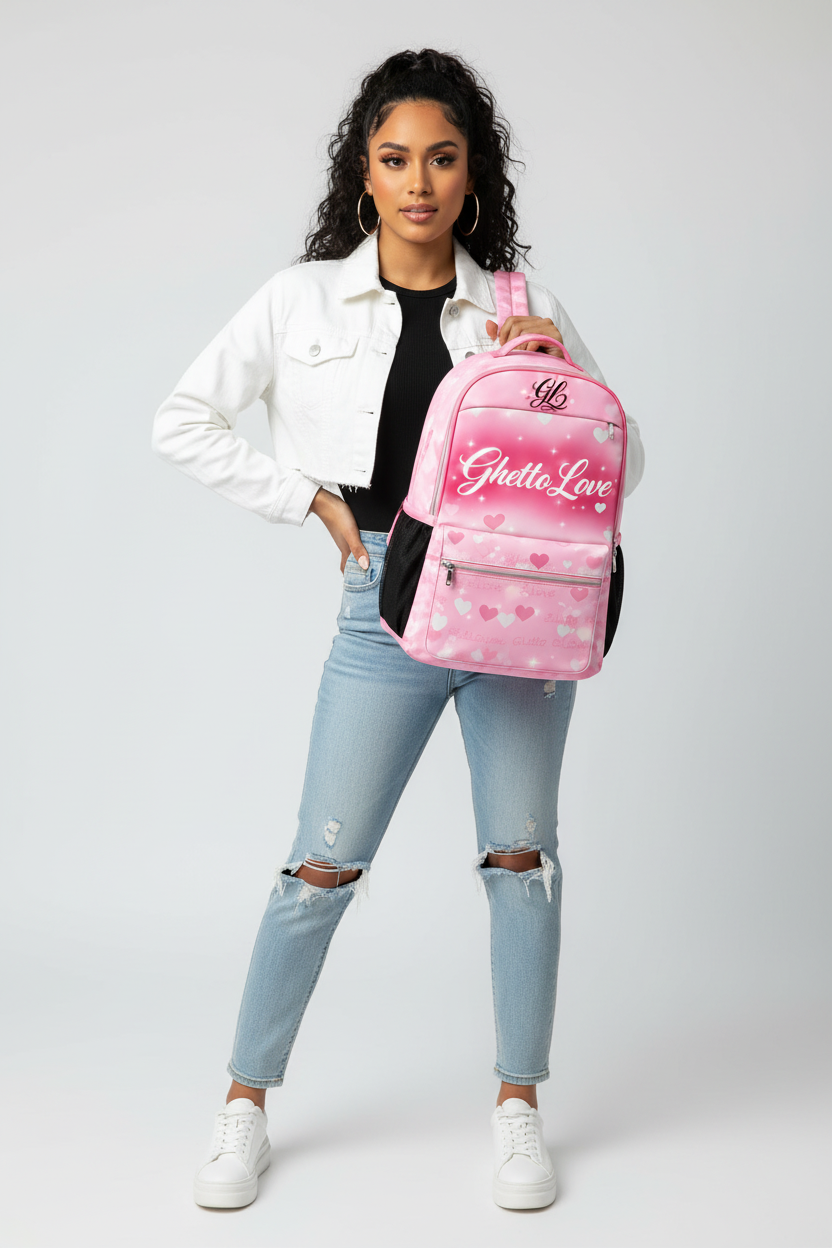 Ghetto Love Cute Backpack 🎒