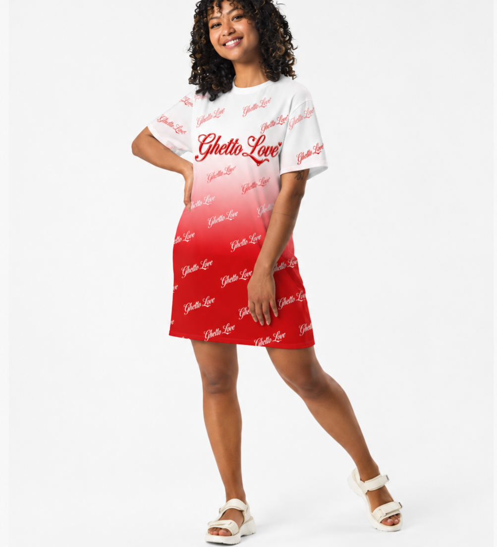 Ghetto Love Cute & Comfee T shirt Dress