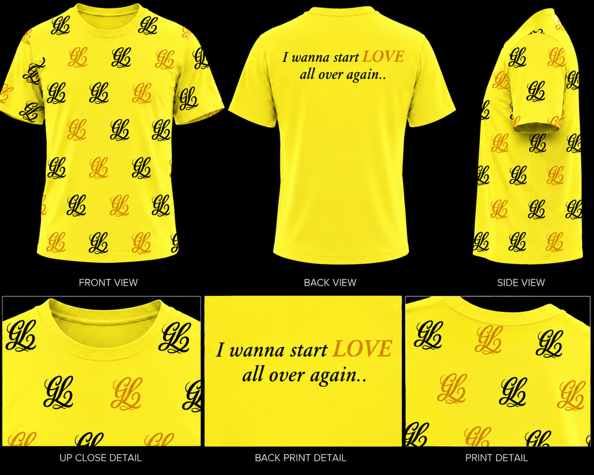 GL ( I wanna start LOVE all over again) Logo Shirt