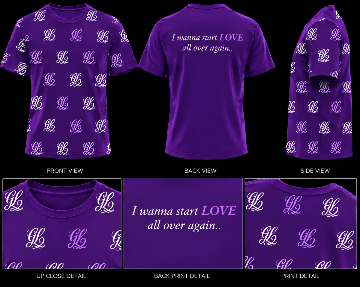 GL ( I wanna start LOVE all over again) Logo Shirt
