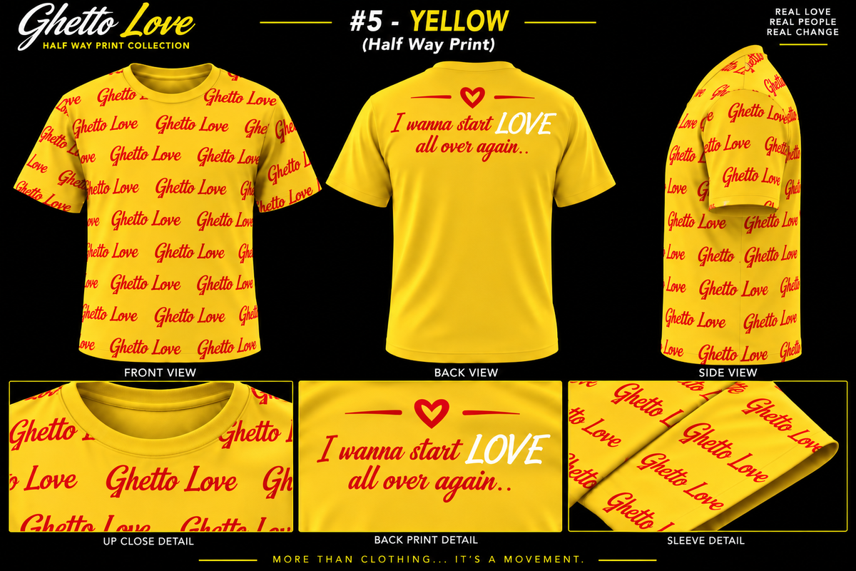 Ghetto Love ( I wanna start LOVE all over again) Logo Shirt