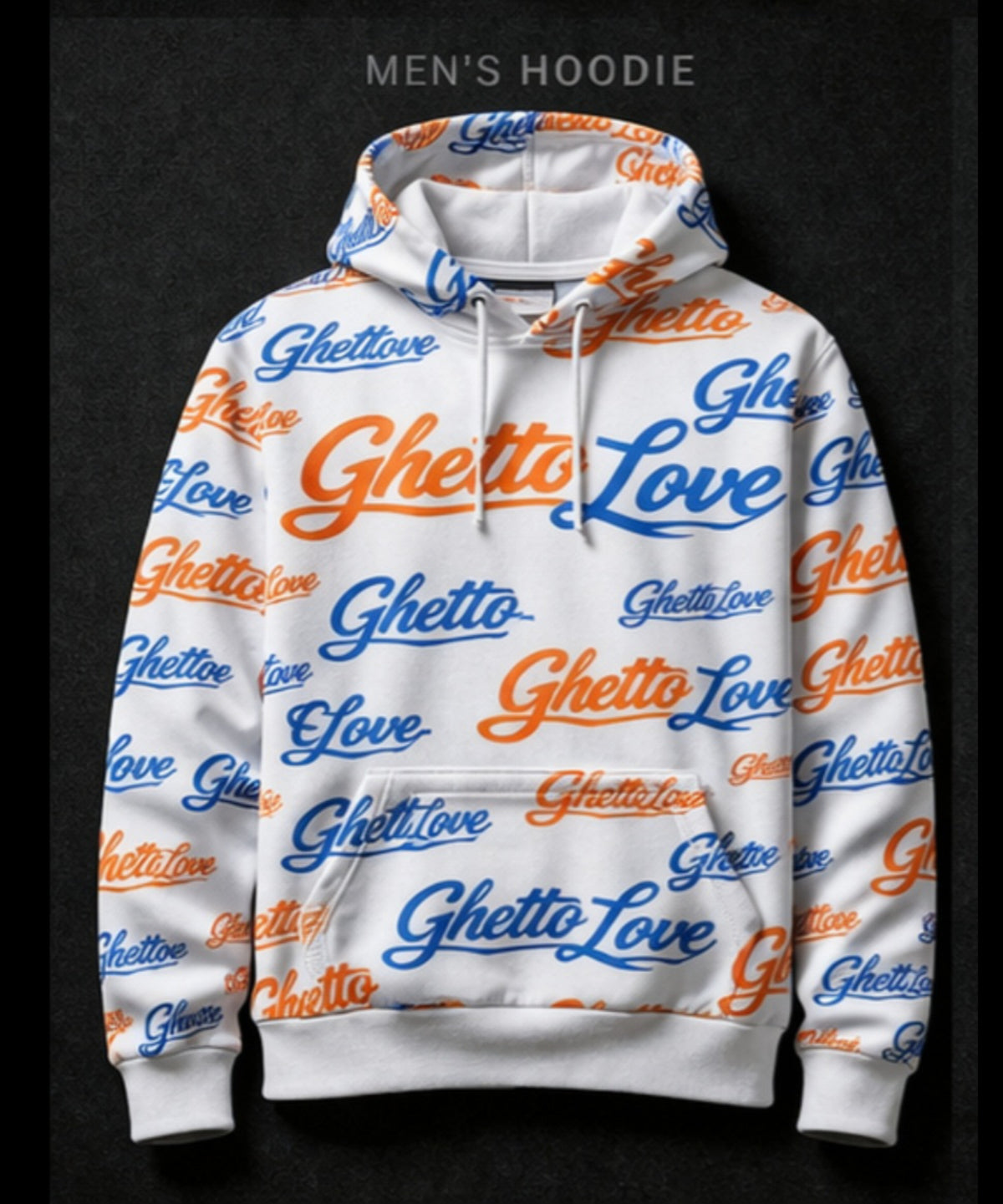 Ghetto Love Stepping Out Logo Hoodie