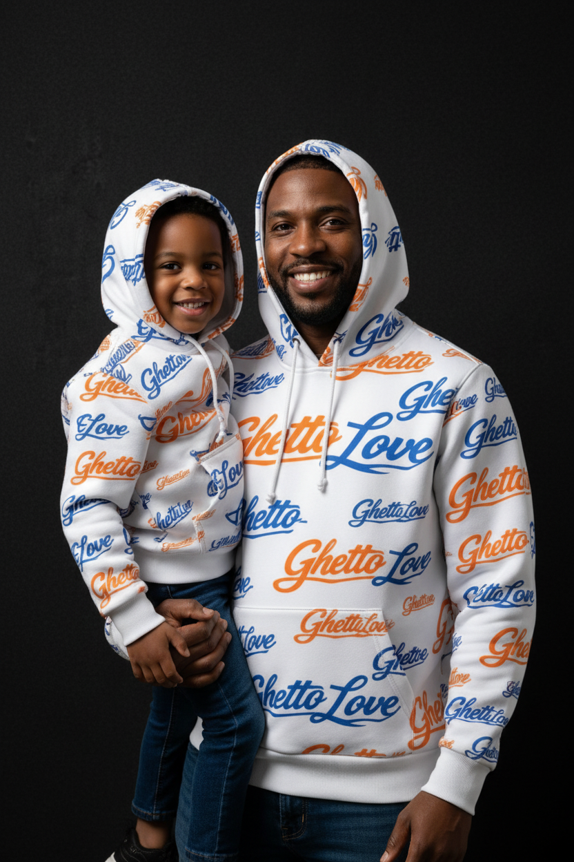 Ghetto Love Stepping Out Logo Hoodie