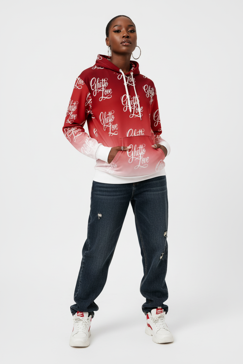 Ghetto Love Kool & Smooth Logo Hoodie