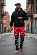 Ghetto Love Fired Up Logo Joggers