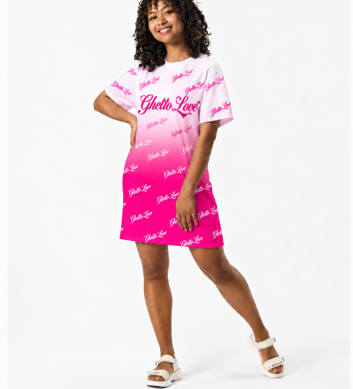 Ghetto Love Cute & Comfee T shirt Dress