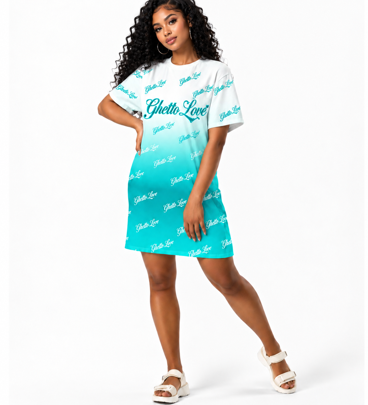 Ghetto Love Cute & Comfee T shirt Dress