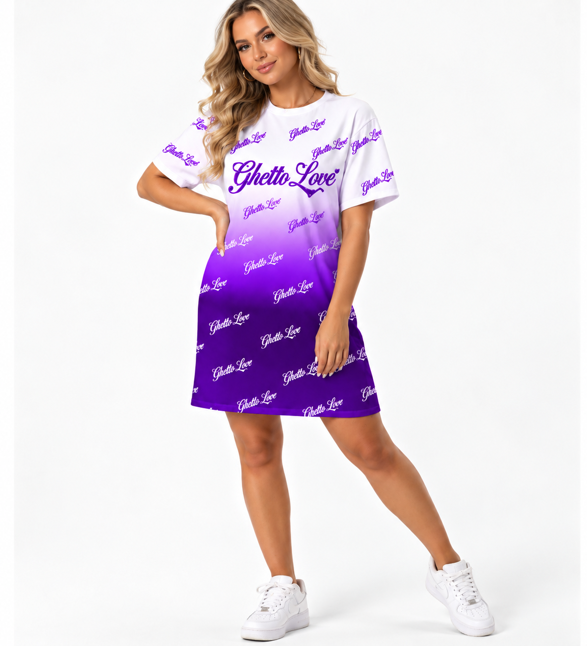 Ghetto Love Cute & Comfee T shirt Dress