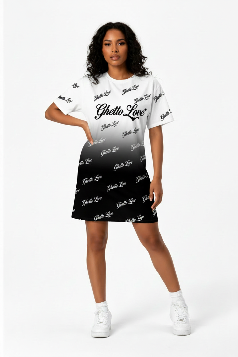 Ghetto Love Cute & Comfee T shirt Dress