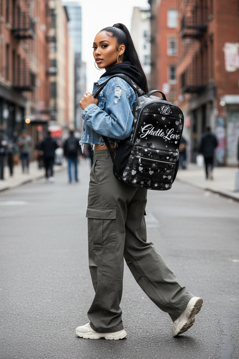 Ghetto Love Cute Backpack